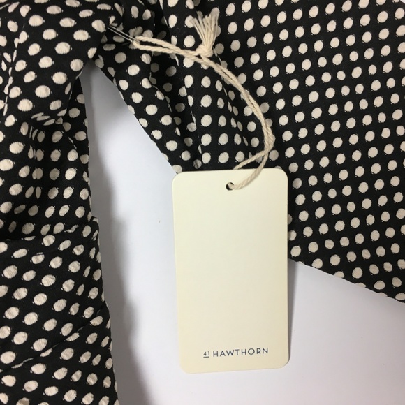 41 Hawthorn Black and White Polka Dot Dress - Picture 5 of 7